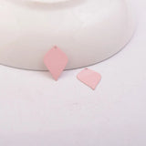 100pcs Brass Small Shape Charms Pendant 12*18mm