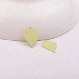100pcs Brass Small Shape Charms Pendant 12*18mm