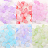 100pcs Acrylic Lotus Seed Beads DIY Necklace Pendant Material