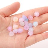 100pcs Acrylic Lotus Seed Beads DIY Necklace Pendant Material