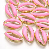 100pcs Cowrie Shell Beads 16.5x10x4.5mm for Jewelry Making