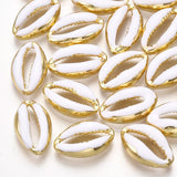 100pcs Cowrie Shell Beads 16.5x10x4.5mm for Jewelry Making