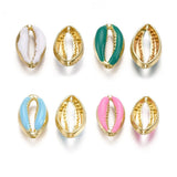 100pcs Cowrie Shell Beads 16.5x10x4.5mm for Jewelry Making