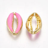 100pcs Cowrie Shell Beads 16.5x10x4.5mm for Jewelry Making