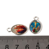 100pcs Alloy Religious Icons Charms Pendants For Jewelry Making