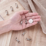 100pcs Swivel Lanyard Lobster Claw Clasps Jewelry Making Supplies