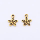 100pcs Antique Sunflower Charms Pendant DIY Jewelry Making