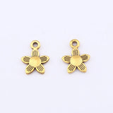 100pcs Antique Sunflower Charms Pendant DIY Jewelry Making