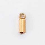 100pcs Antique End Caps Beads Stopper For 2mm Round Leather Cord