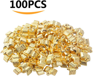 100pcs Antique Golden Open Books Pendant Charms Alloy Bible Book Charms