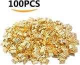 100pcs Antique Golden Open Books Pendant Charms Alloy Bible Book Charms