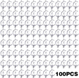 100pcs Silver Cat in Moon Charms Celestial Pendants DIY Jewelry Making