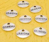 100pcs Tibetan Silver Grandma Charm Pendant 12x9mm