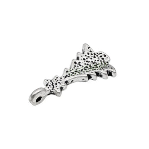 100pcs Tibetan Silver Christmas Tree Charms Pendant