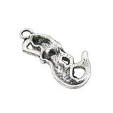 100pcs Tibetan Silver Mermaid Charms Pendant 23x12mm
