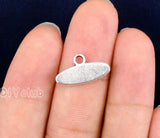 100pcs Tibetan Silver Peace Charms Pendant 17x9mm