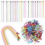 100pcs Ball Beaded Chains Dog Tag Chains Jewelry Making