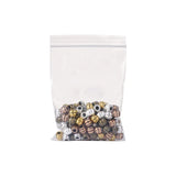100pcs Barrel Metal European Beads Mixed for Jewelry Making DIY