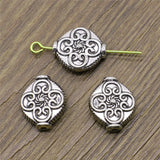 100pcs Antique Silver Beads 12x14mm Jewelry Making Accessories