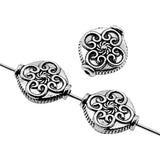 100pcs Antique Silver Beads 12x14mm Jewelry Making Accessories