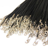 100pcs 2.0mm Leather Cord Jewelry Findings Supplies Necklace Cords DIY Craft