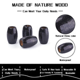 100pcs 28~30mm Barrel Natural Wood Beads for Jewelry Making