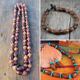 100pcs 28~30mm Barrel Natural Wood Beads for Jewelry Making