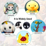 100pcs Plastic Safety Eyes Toy DIY Kit 5mm 8mm 18mm Toy Eyes Doll Accessories