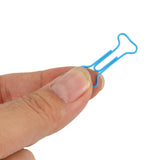 100pcs Multicolor Bone Shape Paper Clips