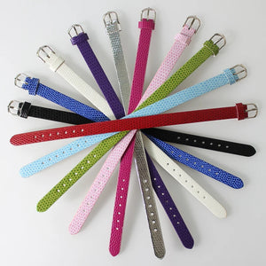 100pcs Snake Skin Wristband 10mm Width - DIY Jewelry Accessories for Women