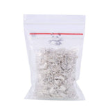 100pcs Brass Clasp & Clip Ends Set, Lobster Claw Clasp With Cord Crimp