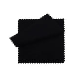 100pcs Buckskin Silver Jewelry Cleaning Polishing Cloth Sterling Cleaner 8x8cm