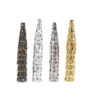 100pcs Bugle Cone Bead Caps DIY Jewelry Making