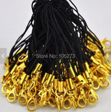 100pcs Cell Phone Strap Lariat Lanyard Lobster Clasp Charm