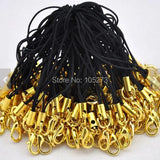 100pcs Cell Phone Strap Lariat Lanyard Lobster Clasp Charm