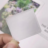 100pcs Chain Necklace Packaging Self-Adhesive Plastic Pouches 4.2*3.7cm