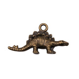 100pcs Dinosaur Charms Antique Silver DIY Jewelry Findings 13x26mm