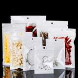 100 Clear Zip Lock Bags - Snack Candy Phone Case Jewelry Packaging Pouches