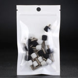 100 Clear Zip Lock Bags - Snack Candy Phone Case Jewelry Packaging Pouches