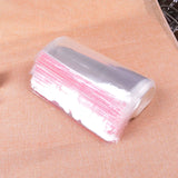 100pcs Clear Plastic Cellophane Bags 20x34cm Self Adhesive Seal Opp Bags