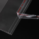 100pcs Clear Self-adhesive Sealing Bags, Jewelry Candy Cookie Packaging