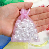 100pcs Colorful Drawstring Organza Bags Gift Packaging Bags DIY Jewelry Packing