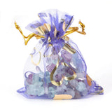 100pcs Colorful Organza Bags Wedding Party Pouches 7x9 9x12 MM