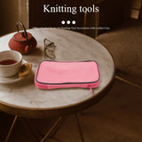 100pcs Crochet Hooks Set with Leather Case