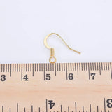 100pcs DIY Earrings Accessories Spring Ear Hooks Anti-Allergy