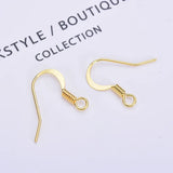 100pcs DIY Earrings Accessories Spring Ear Hooks Anti-Allergy