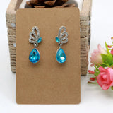 100pcs Jewelry Display Cards Organizer