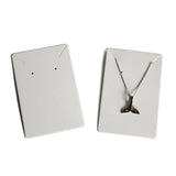 100pcs Jewelry Display Cards Organizer