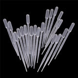100pcs Disposable 3ML Transfer Pipettes for Silicone Mold UV Epoxy Resin