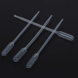 100pcs Disposable 3ML Transfer Pipettes for Silicone Mold UV Epoxy Resin